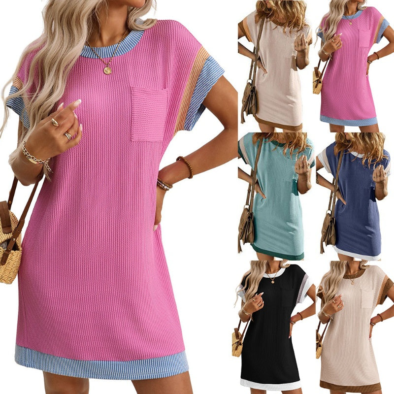 Fabeslos.com Women's A-Line Mini Dress - Comfortable & Versatile
