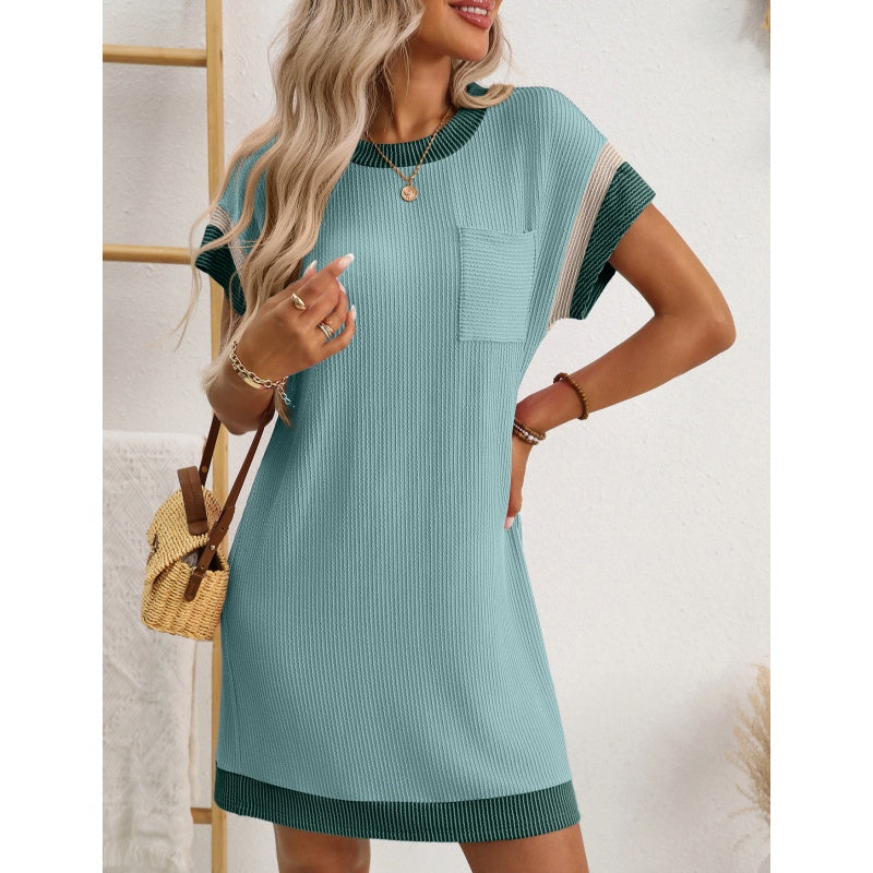 Fabeslos.com Women's A-Line Mini Dress - Comfortable & Versatile