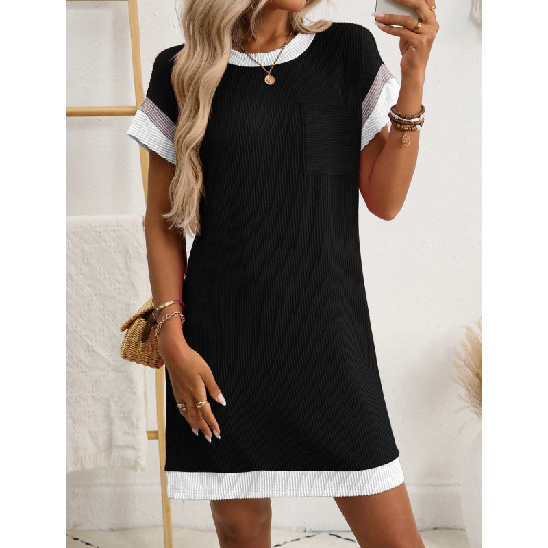 Fabeslos.com Women's A-Line Mini Dress - Comfortable & Versatile